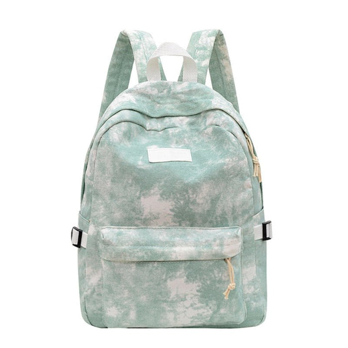 Female Backpack Solid Color School Uniform Bag Shoulder Bag - HANBUN