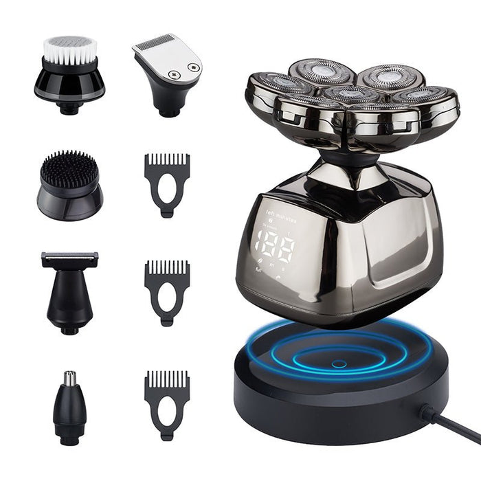 Five-blade electric shaver