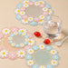 Flower-Shaped Coaster Tableware - HANBUN