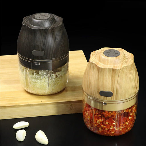Garlic Press Chopper Mashers Rechargeable Kitchen Appliances - HANBUN