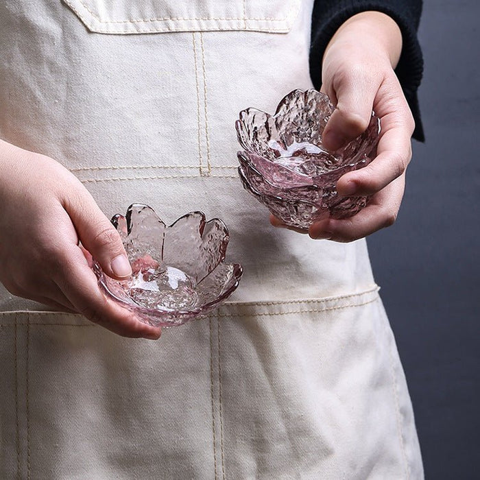 Glass Cherry Blossom Plate Tableware - HANBUN