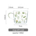 Glass Milk Coffee Cup - HANBUN
