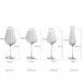 Goblet Party Champagne Glasses Red Wine Glasses Wedding Christmas Gifts - HANBUN
