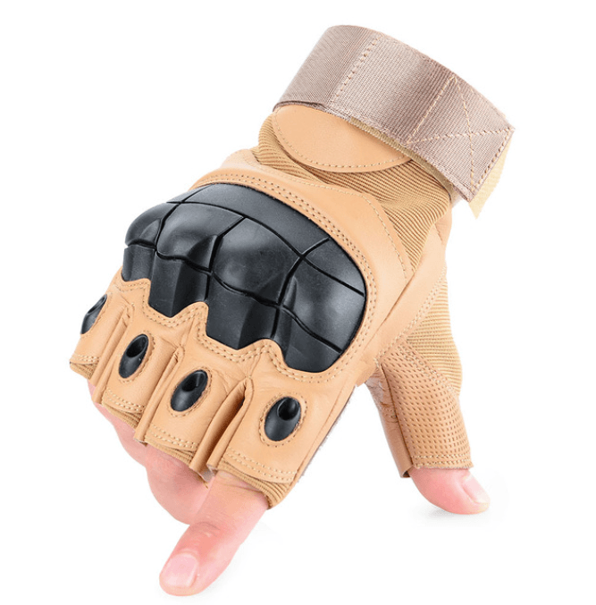 Half Finger Tactical Military Gloves - HANBUN
