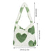 Handbags Plush Shoulder Bag Shopping Bag - HANBUN