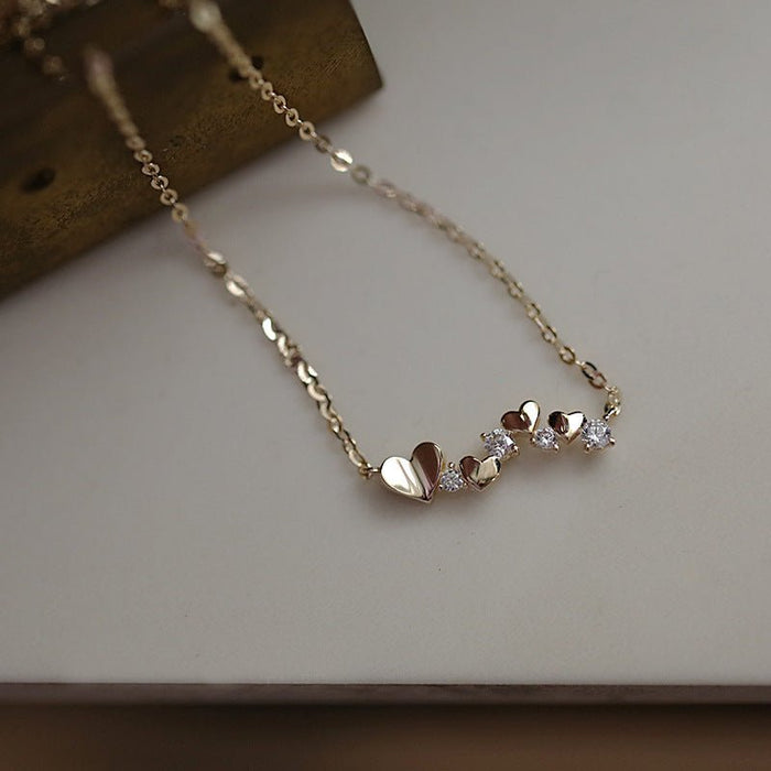 Heart shaped necklace for women - HANBUN