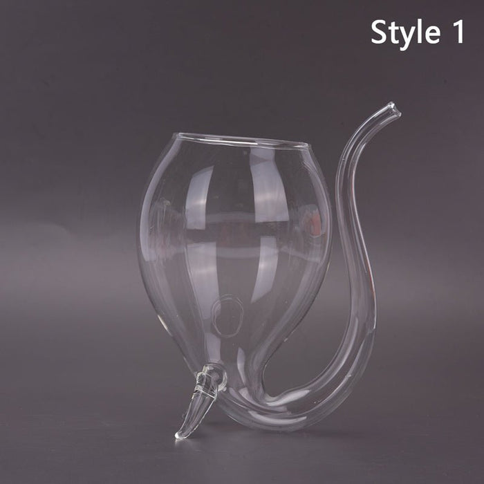 Heat-Resistant Glass With Straw - HANBUN