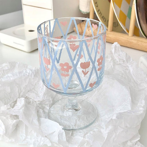 Floral Color Printing Cup - HANBUN