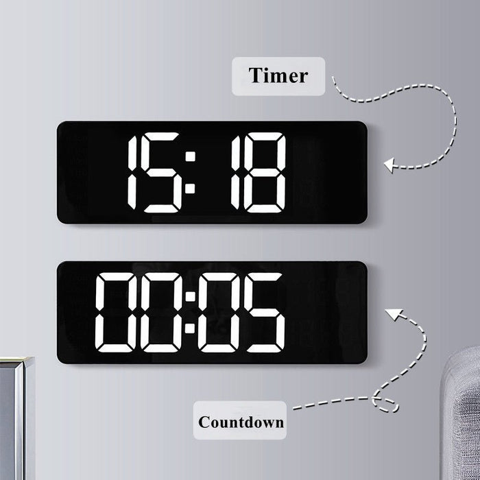 Large Digital Wall Clock - HANBUN