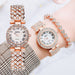 Luxury Women Gold Watch - HANBUN