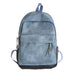 Male Backpack Soft Leather Ladies Backpack Large Capacity Travel Bag - HANBUN