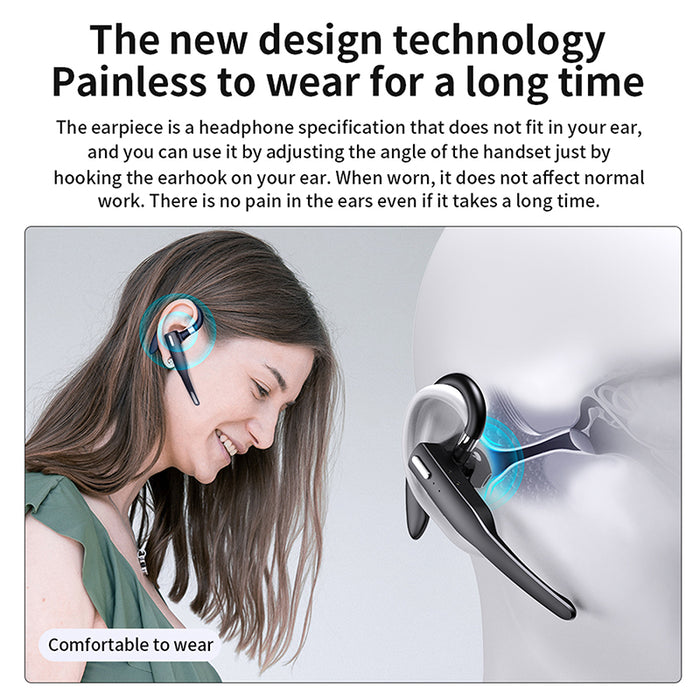 Wireless Bluetooth Headset, Hands-free - HANBUN