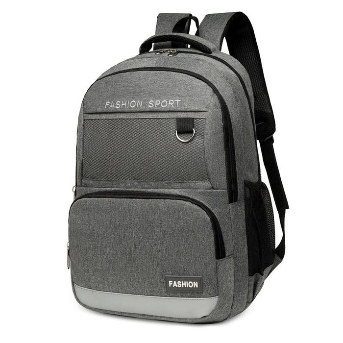 Men's Backpack Nylon School Backpack Computer Backpack - HANBUN