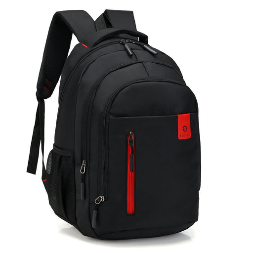 Men's Backpack Waterproof Schoolbag Casual Oxford Bag - HANBUN