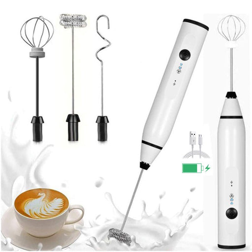 Milk Frother Handheld Electric Frother Kitchen Appliances - HANBUN