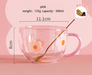 Milk Glass With Spoon Cup - HANBUN