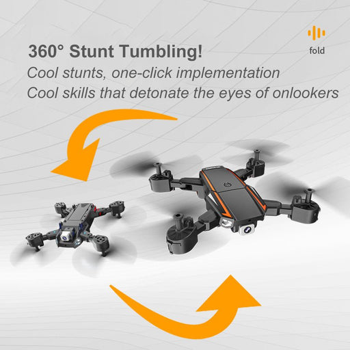 Intelligent Brushless Motor, Folding Quadcopter, Toys - HANBUN
