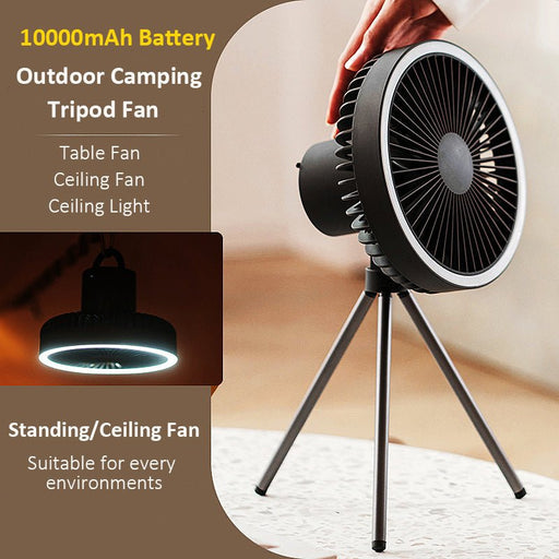 Home Multifunction USB Chargeable Fan - HANBUN