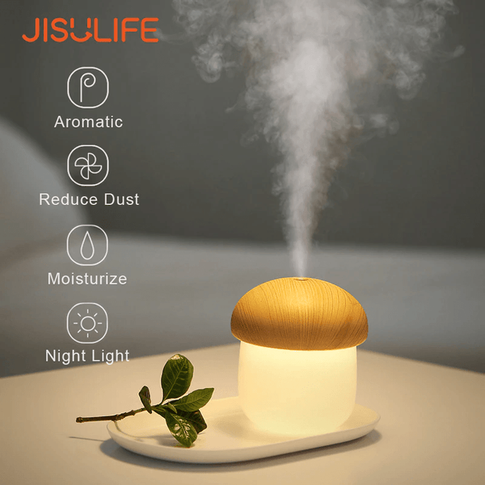 Mushroom Humidifier With Night Light - HANBUN