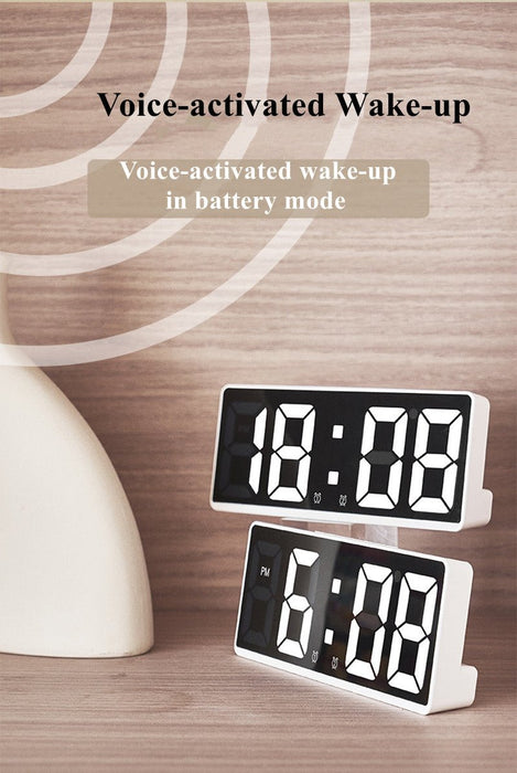 Nordic Digital Alarm Clock - HANBUN