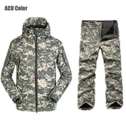 Outdoor Waterproof Tactical/Hunting Jacket Plus Matching Pants - HANBUN