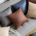 2 Pillowcases Square Luxury Cushion Covers 18x18 Inch - HANBUN