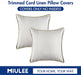 2 Throw Pillowcases 18 x 18" Off-White - HANBUN