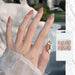 Pearl Lace Bowknot press on nails - HANBUN