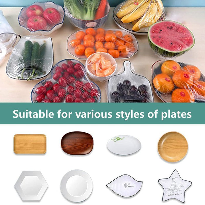 Plastic Film Elastic Food Cover - HANBUN