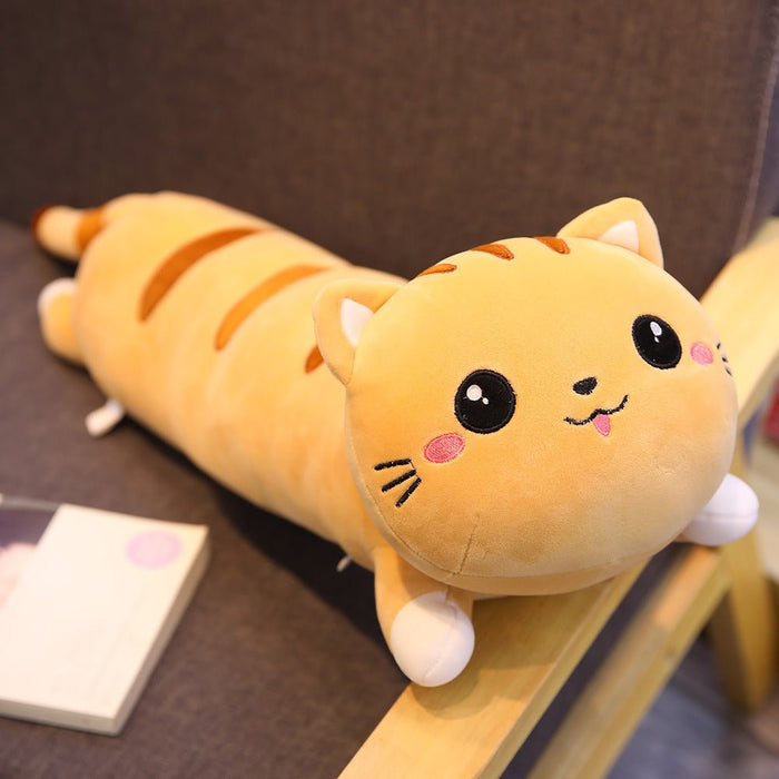 Plush Cat Pillow Toy - HANBUN