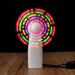 Portable Flashing Color Light Cooling Fan - HANBUN