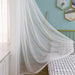 Pure White Muslin Curtains - HANBUN